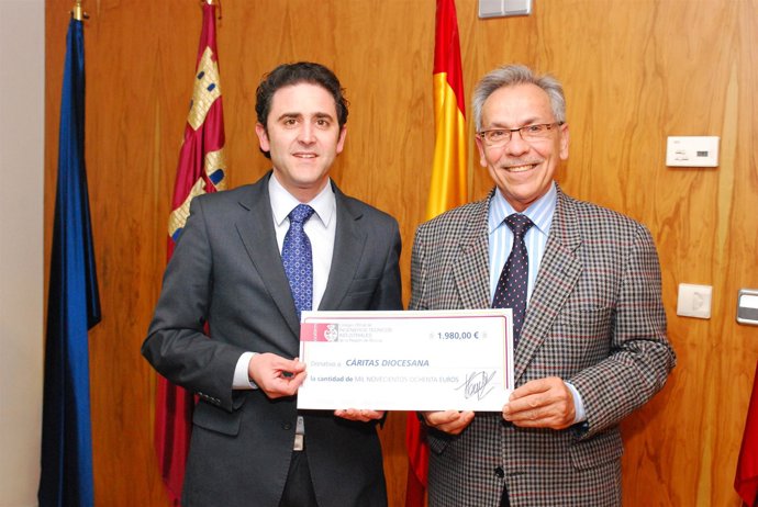 Entrega del cheque