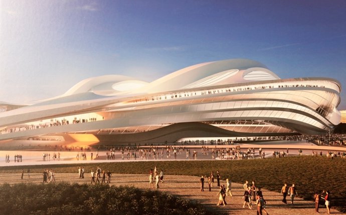 Diseño de Estadio Olímpico de Tokyo 2020