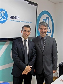 Javier Castro (IMS) y Jaume Pey (anefp)