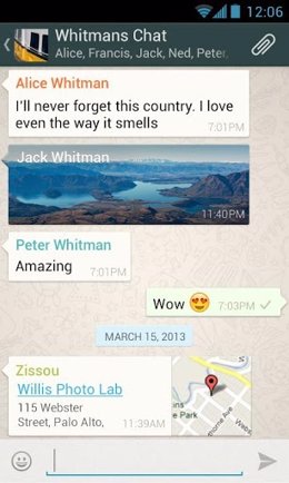 WhatsApp Messenger en Android