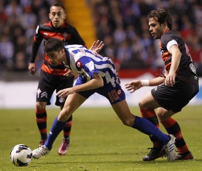Juan Domínguez Deportivo Borja Oubiña Fabián Orellana Celta