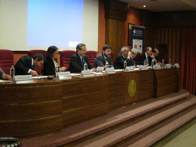 Alberto Nadal en la presentación del Balance Energético de Enerclub