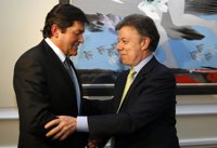 Javier Fernández traslada al presidente de Colombia las ventajas de Asturias como puerta de entrada a la UE