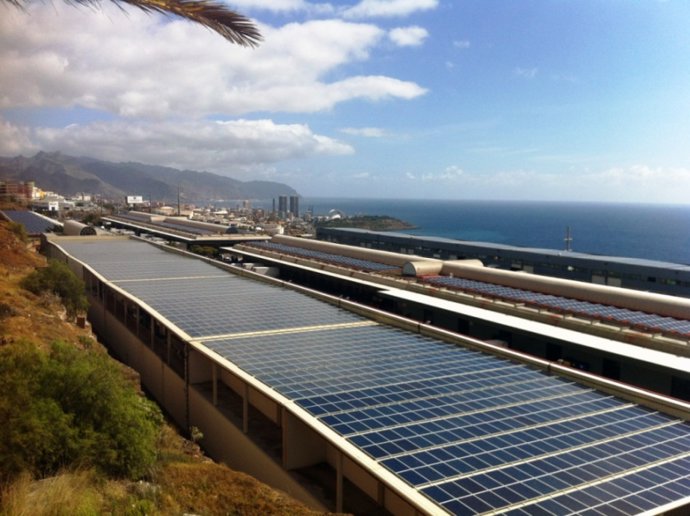 Planta fotovoltaica de Conergy en Canarias