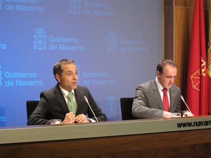 Juan Luis Sánchez de Muniáin y José Javier Esparza.