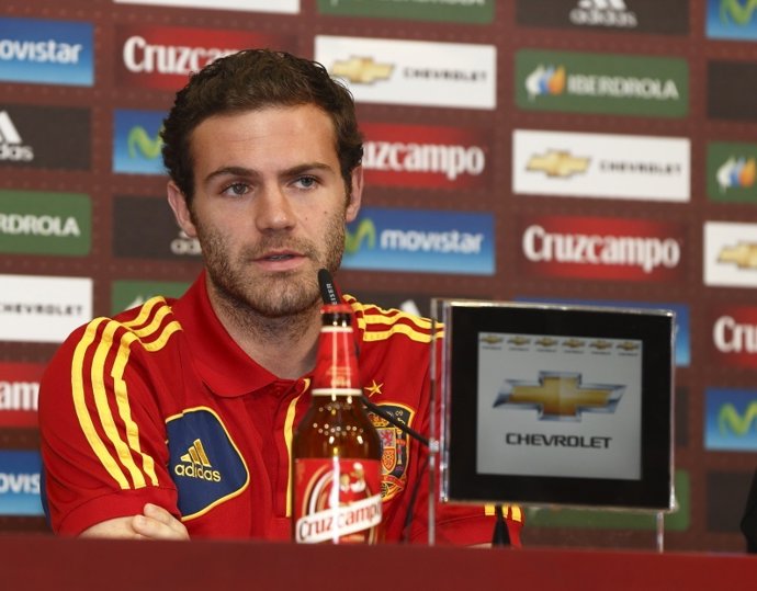 Juan Mata Rueda De Prensa Selección