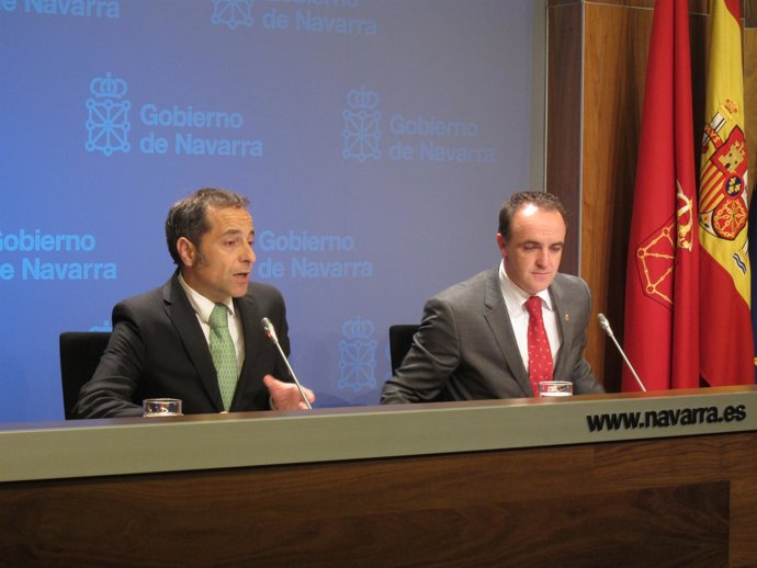 Juan Luis Sánchez de Muniáin y José Javier Esparza.