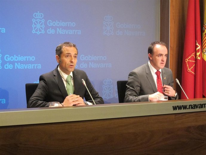 Juan Luis Sánchez de Muniáin y José Javier Esparza.