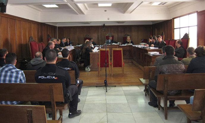 Vista oral del juicio por narcotráfico suspendido en la Audiencia de Alicante