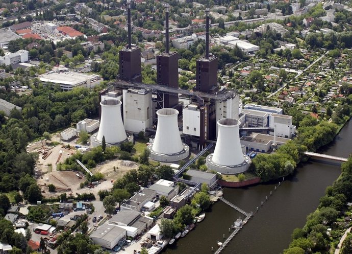 Central térmica en Berlín