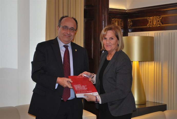 Sind.Cuentas entregó el martes al Parlament el informe Generalitat 2010