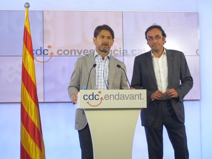 Oriol Pujol Y Josep Rull 