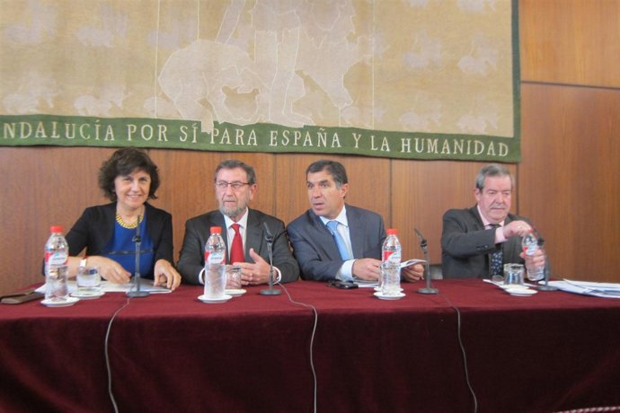 Presentación de la guía en el Parlamento 