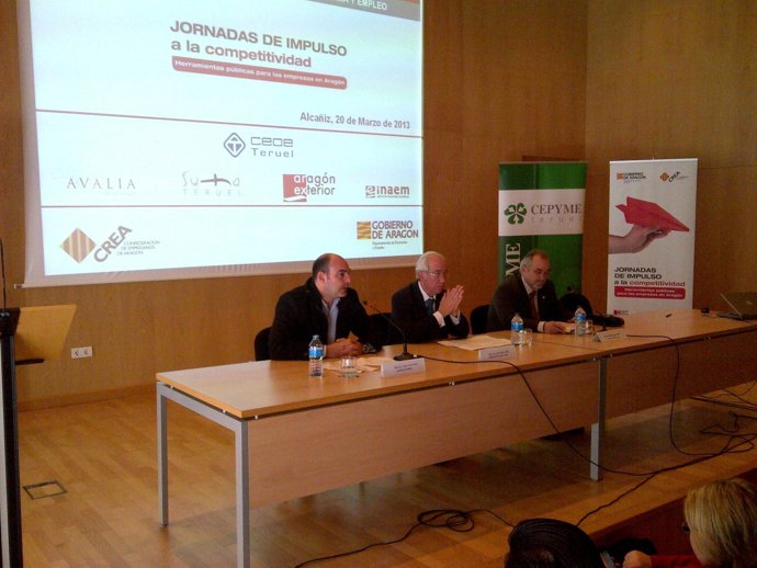 Bono en las Jornadas de Competitividad de Alcañiz