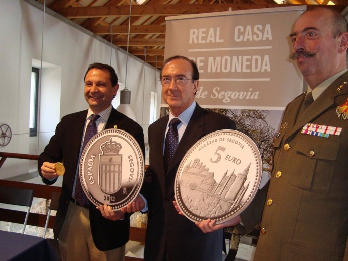 Presentación de la moneda dedicada a Segovia