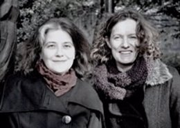 Las escritoras Rosa Ribas y Sabine Hofmann 