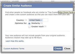 Facebook lanza 'públicos personalizados'