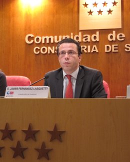 El consejero de Sanidad, Javier Fernández-Lasquetty