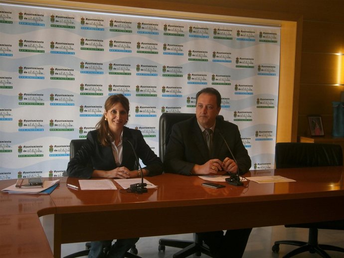 Los ediles ejidenses Julia Ibáñez y José Francisco Rivera