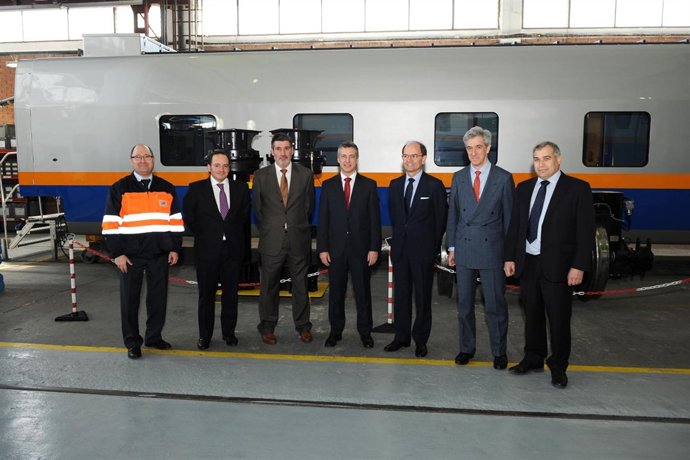 Visita a las instalaciones de Talgo.