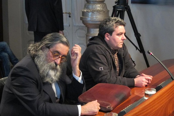 Ernesto Iglesias y su abogado 