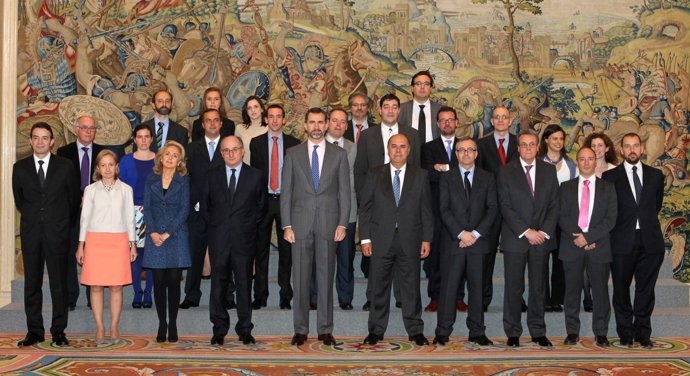 Audiencia del Príncipe al Fondo de Emprendedores de Repsol