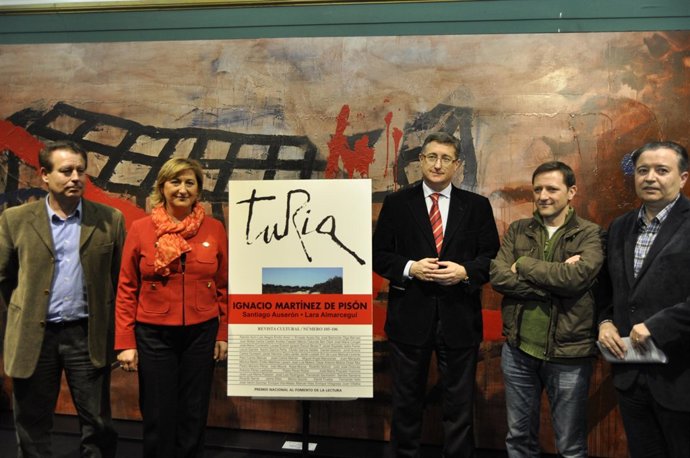 Jerónimo Blasco, Carmen Pobo, Manuel Blasco, I. Martínez de Pisón y Raúl Maícas.