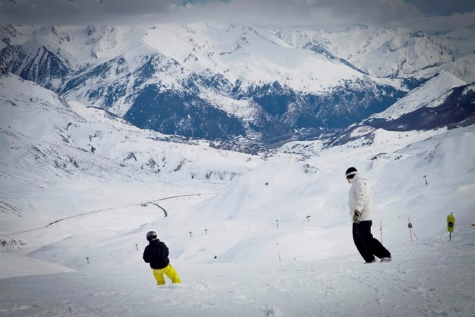 Una de las pistas de la estación Aramón Formigal