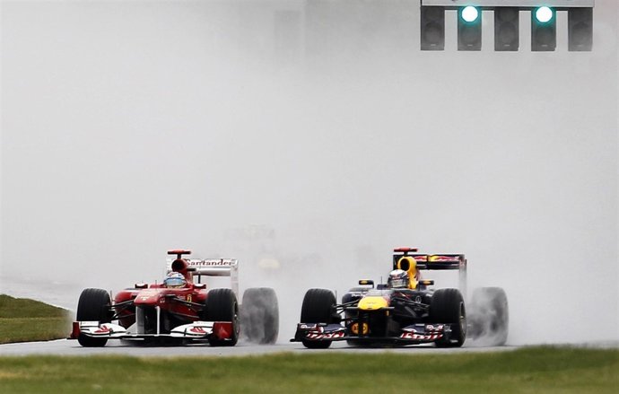 Fernando Alonso Y Sebastian Vettel GP Canadá 2011