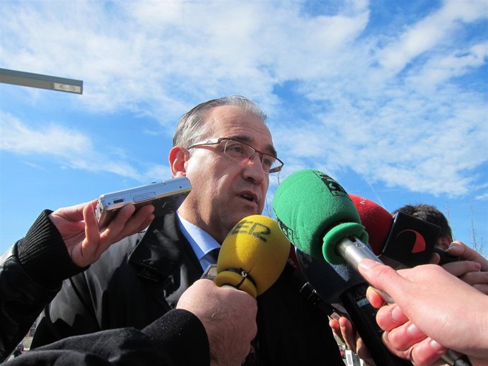 El alcalde de Pamplona, Enrique Maya.