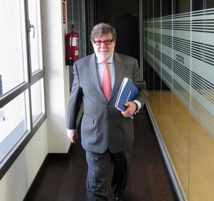 El presidente de Cecale, Santiago Aparicio