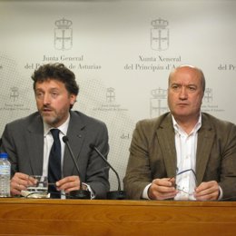 Los diputados del PP Matías Rodríguez y Luis Venta