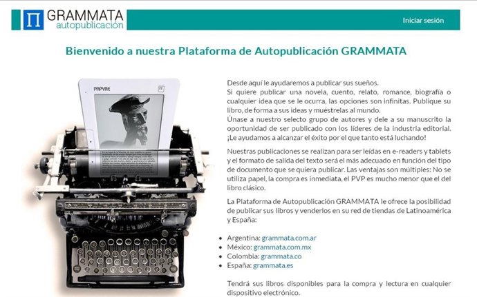 Captura Grammata www.Europapress.Com/portaltic