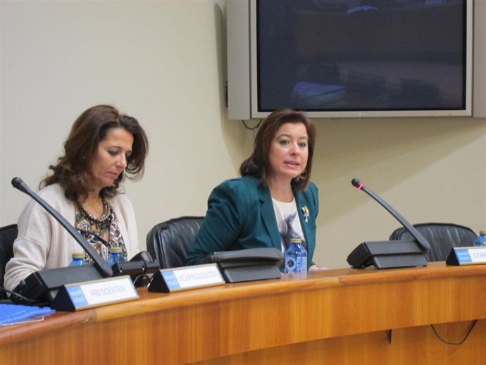 Susana López Abella en el Parlamento