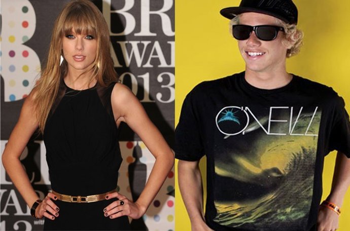 Taylor Swift y John John Florence 