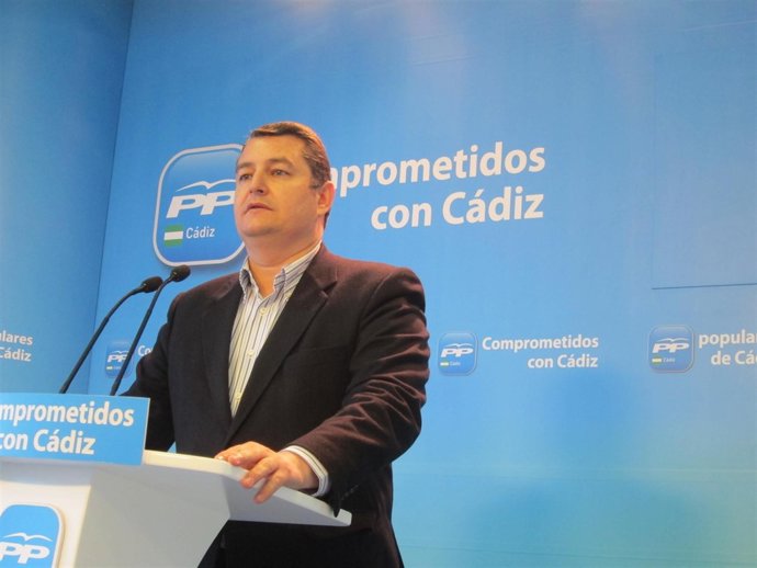 Antonio Sanz, presidente provincial del PP de Cádiz