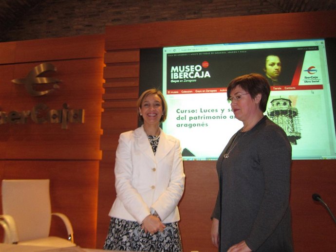 Teresa Fernández y Rosario Añaños han presentado la nueva web del Museo