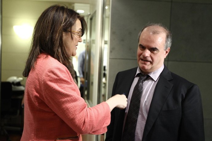 Soraya Rodríguez  Y Carlos Martínez Gorriarán