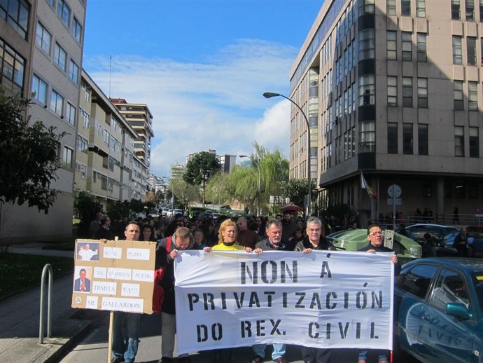 Vigo Foto Movilizacion Registro Civil