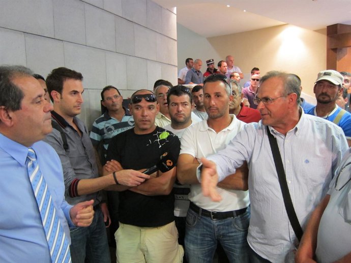 Pescadores, en el Parlamento