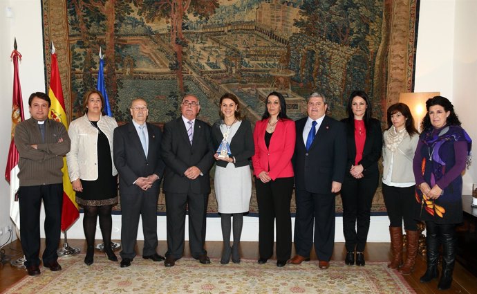 Toledo, 21-03-2013.  - La presidenta de Castilla-La Mancha, María Dolores Cosped