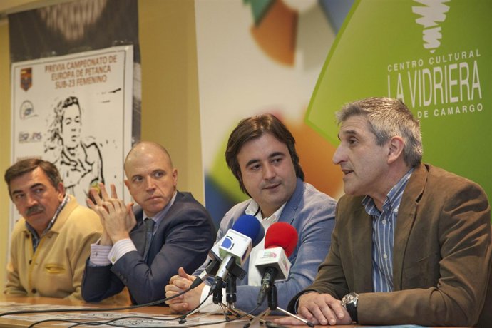 Presentación de la prueba internacional de petanca