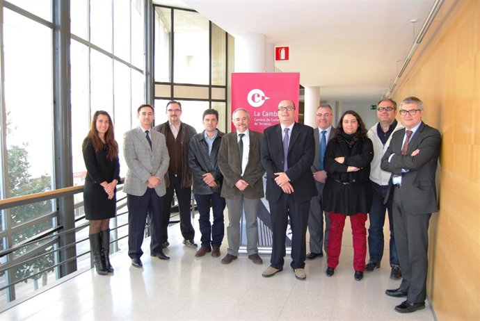 Participantes del 'Programa Norte' de la Cámara de Terrassa