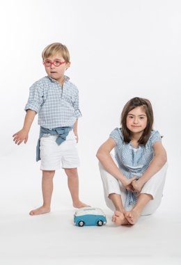 Desfile de niños de síndrome de down