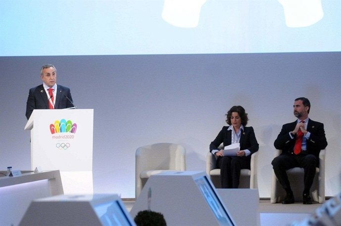 El presidente de Madrid 2020, Alejandro Blanco