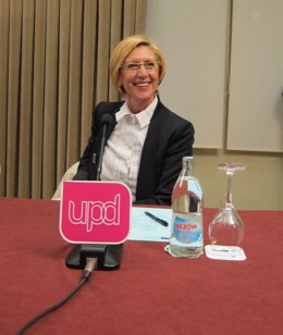 La portavoz de UPyD, Rosa Díez.