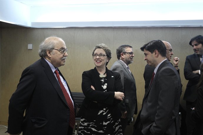 Montoro, Aguayo y otros en el Consejo de Política Fiscal y Financiera