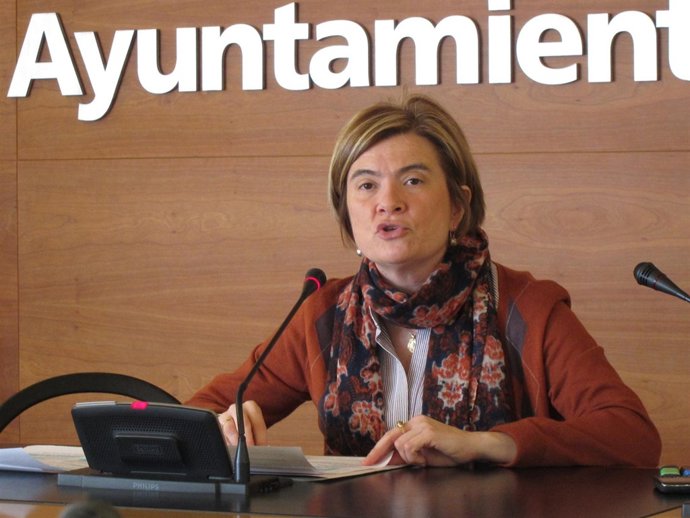 Paloma Corres, en la presentación de los programas