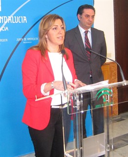 Susana Díaz, este viernes