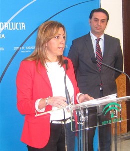 Susana Díaz, este viernes